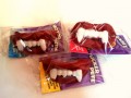 WACK-O-WAX Retro Cherry Mouth with Fangs (3pack)