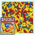 Rascals Fruit Shaped Flavored Coated Candy  1 Lb